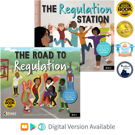 Award-Winning The Road to Regulation & The Regulation Station | 2-Storybook Set: The Zones of Regulation Series